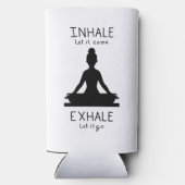 Inhale Exhale Yoga Seltzer Blikjeskoeler (Achterkant)