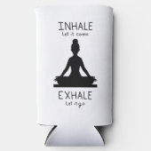 Inhale Exhale Yoga Seltzer Blikjeskoeler (Voorkant)