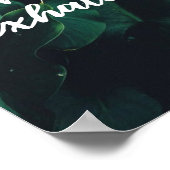 inhale exhale yoga spiritueel poster met voorbedac (Hoek)