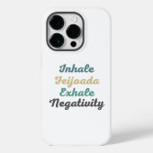 Inhale Feijoada Exhale Negatitive Phone Case (Achterkant)
