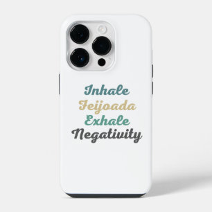 Inhale Feijoada Exhale Negativiteit Hoesje iPhone 14 Plus Hoesje