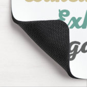 Inhale gebak breekt Muismat uit over negatieve uit (Hoek)