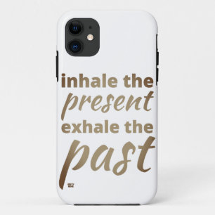 "INHALE HET CADEAU..." inspirerend citaat Case-Mate iPhone Case