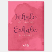 “Inhale My Dreams” — Magnet (Voorkant)