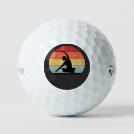 Inhale Peace Exhale Stress Yoga Quote Golfballen