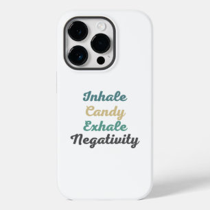 Inhale Snoep Exhale Negatition Phone Case