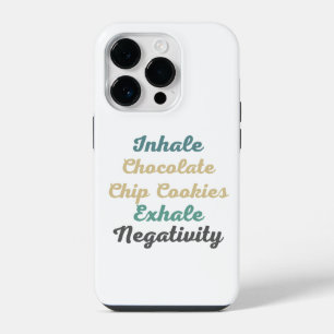 Inhaleer Chocolate Chip Cookies, Exhaleer Negativi iPhone 14 Plus Hoesje