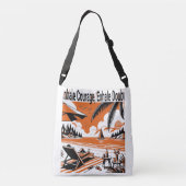 Inhaleer Courage Adem Twijfel Canvas tas uit (Achterkant)