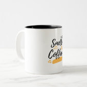 Inhaleer de Goede Vibes: Ruik de Fresh Coffee Mok (Voorkant links)