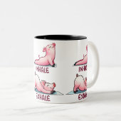 Inhaleer Exhale Keramische Mok (Voorkant rechts)