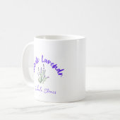 Inhaleer lavendel, adem stress Mok uit (Voorkant links)