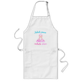 Inhaleer Peace Adem Stress uit | Mindful Yoga Grap Lang Schort