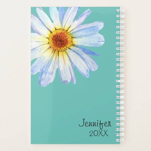 Inhaleer uitademing gepersonaliseerd planner (Achterkant)