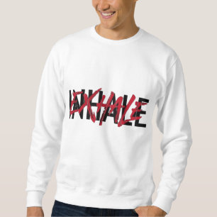 Inhaleer uitademingssweatshirt trui