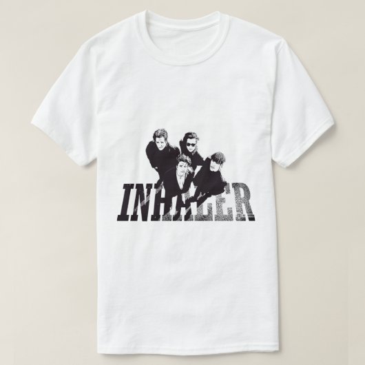 Inhaler Band Dublin T-shirt (Design voorkant)