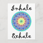 inhaleren briefkaart (Voorkant)