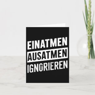 Inhaleren Uitademen Negeren - Hoe overleef ik Stic Kaart