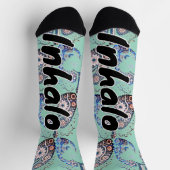 Inhalo uit het hart sokken (Top)