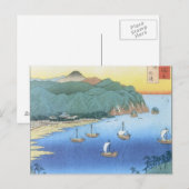 Inham bij Provincie Awa door Ando Hiroshige Briefkaart (Voorkant / Achterkant)
