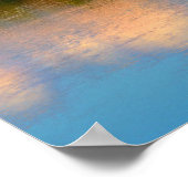 Inham bij zonsondergang | New Brunswick, Canada Poster (Hoek)