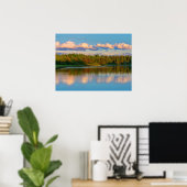 Inham bij zonsondergang | New Brunswick, Canada Poster (Thuiskantoor)