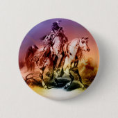 Inheems Amerikaan Ronde Button 5,7 Cm (Voorkant)