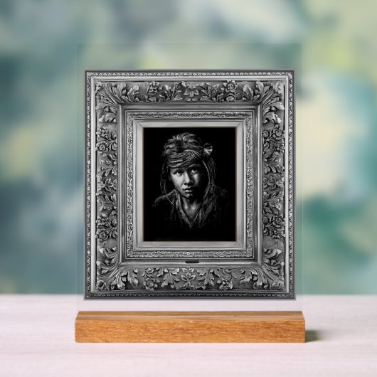 Inheems Amerikaans. Acryl Bord (Neutraal)