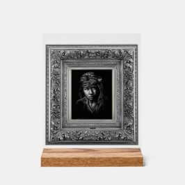 Inheems Amerikaans. Acryl Bord