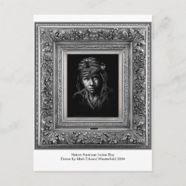 Inheems Amerikaans. Briefkaart