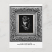 Inheems Amerikaans. Briefkaart (Voorkant)