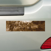 inheems amerikaans bumpersticker (Op auto)