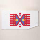 inheems amerikaans - indiaans traditioneel textiel badhanddoek (Badhanddoek)