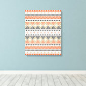 Inheems Amerikaans Indiaas Zuidwest Patroon Canvas Afdruk (Insitu (Houten vloer))
