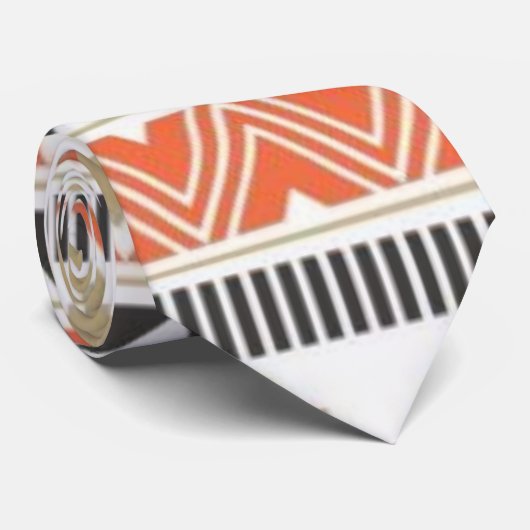 Inheems Amerikaans Indiaas Zuidwest Patroon Stropdas (Opgerold)