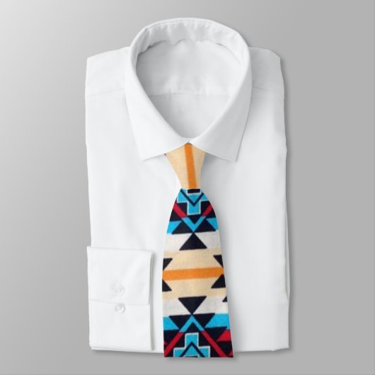 Inheems Amerikaans Indiaas Zuidwest Patroon Stropdas (Gebonden)