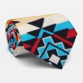 Inheems Amerikaans Indiaas Zuidwest Patroon Stropdas (Opgerold)