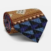 Inheems Amerikaans Indiaas Zuidwest Patroon Stropdas (Opgerold)