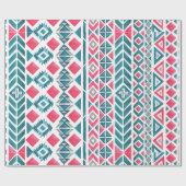 Inheems Amerikaans kerstpapier Cadeaupapier (Vlak)