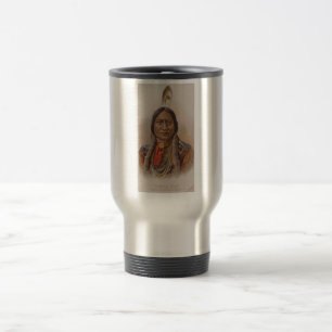 Inheems Amerikaans: Lakota Sitting Bull, Rookadver Reisbeker