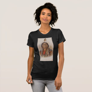 Inheems Amerikaans: Lakota Sitting Bull, Rookadver T-shirt