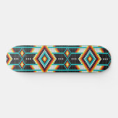 Inheems-Amerikaans ontwerp skateboard (Horizontaal)