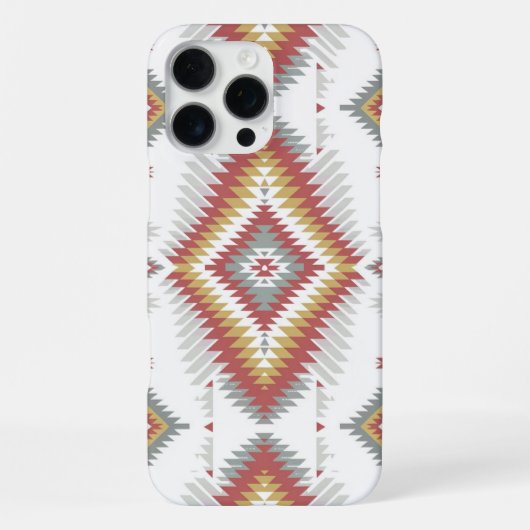 Inheems Amerikaans Patroon iPhone Hoesje (Achterkant)
