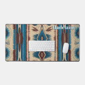 Inheems Amerikaans patroon. Western. Gepersonalise Bureaumat (Keyboard & Muis)