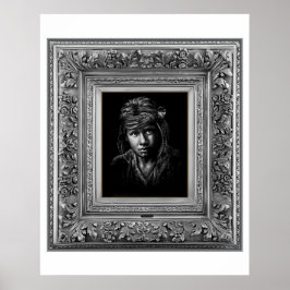 Inheems Amerikaans. Poster