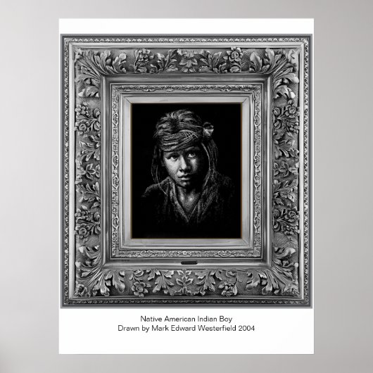 Inheems Amerikaans. Poster (Voorkant)