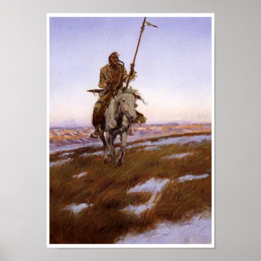 Inheems Amerikaans  Poster voor Kunst (Voorkant)