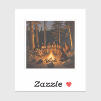 inheems amerikaans sticker