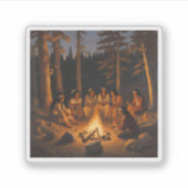 inheems amerikaans sticker (Voorkant)