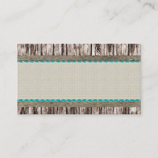 inheems amerikaans visitekaartje (Voorkant)