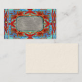 inheems amerikaans visitekaartje (Voorkant / Achterkant)